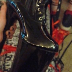 Stiletto Latex Boots